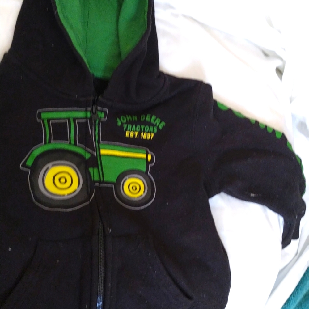 John Deere Jacket Size 4 Toddlers